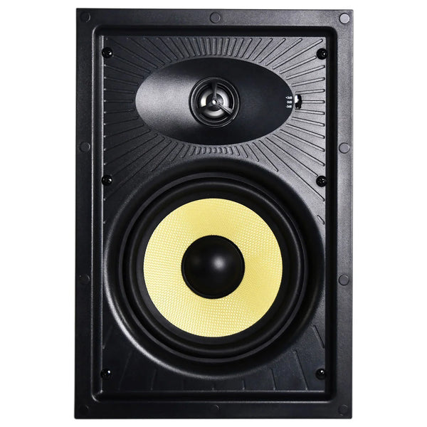 Adastra KS660 6.5-inch high output in-wall speaker front view with grille