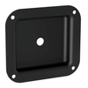 Penn Elcom D0944K Black Metal Recess Dish Punched for 1 x Jack Sockets Connector