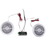 e-audio 80w Wireless Bluetooth Home Bathroom Moisture Resistant Ceiling Speaker Kit - DY Pro Audio