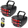 2 x QTX Butterly 3 - in - 1 LED & Laser Effect Light