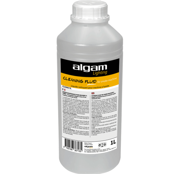 Algam Lighting 1L Liquid Cleaner for Smoke Machines & Haze Machines