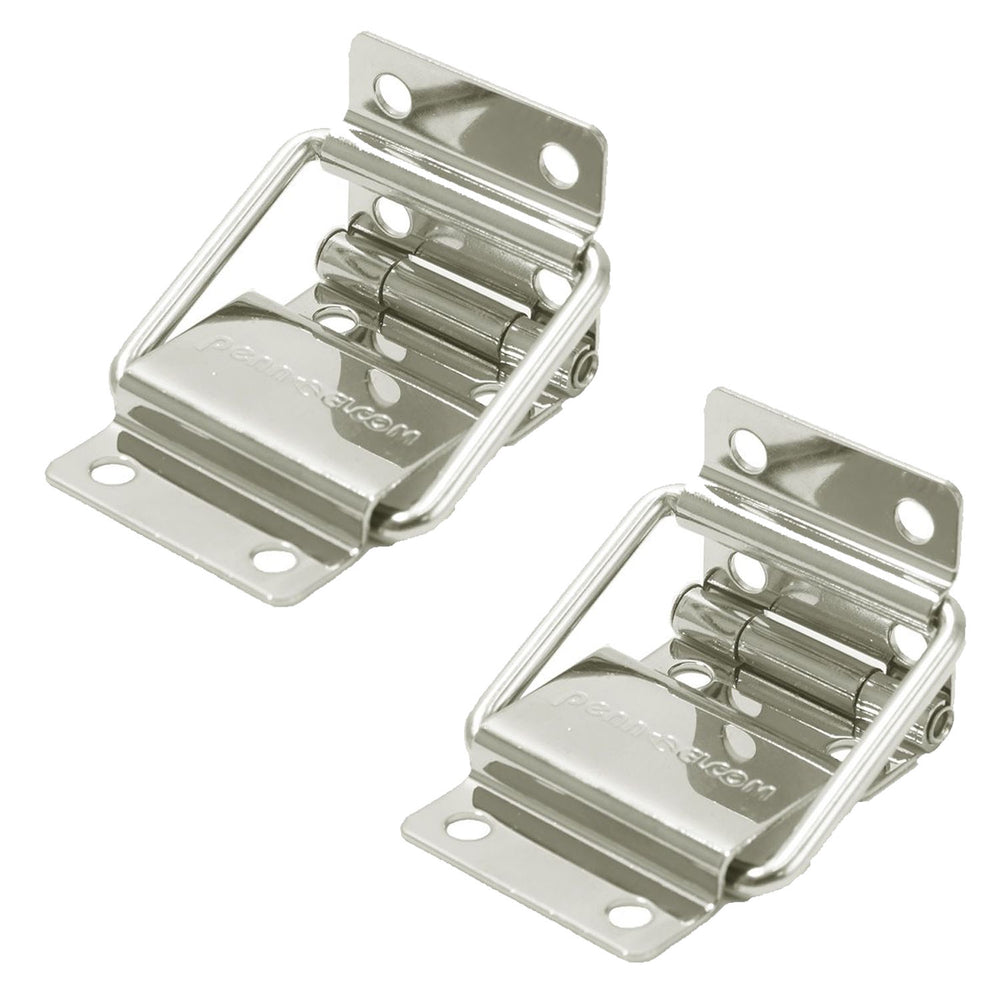 2 x Penn Elcom P1980N Medium Nickel Strut Hinge
