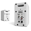 Kanto ORA White 100w Powered Reference Desktop Speakers with Bluetooth