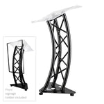 Global Truss Truss Lectern Stage Black