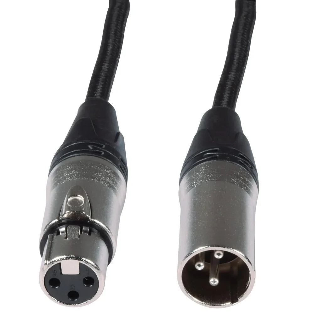 Citronic 1.5m Braided XLR Cable