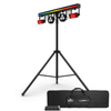 Chauvet DJ GigBar 3 ILS 3-in-1 Lighting System with Bag - Complete, all-in-one lighting solution for DJs, mobile entertainers, and events. Includes LED derbies, pars, and strip.