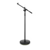 Gravity TMS 2322 Touring Series Microphone Stand with Round Base and 2-Point Adjustment Telescoping Boom