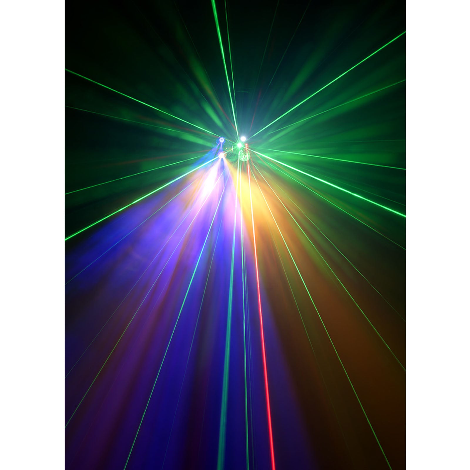 Algam Lighting FX-4 4-in-1 LED Gobos, Magic Ball, RG Laser and Strobe Combo