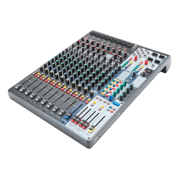 Soundcraft Signature Plus 12 Analog Mixer with Lexicon Effects and USB-C