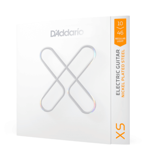 D'Addario 10-46 Regular Light, XS Nickel Coated Electric Guitar Strings 3-Pack