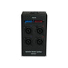 Penn Elcom R2SP82G2 Slimline 4-Way Speaker Splitter Box Feed Thru