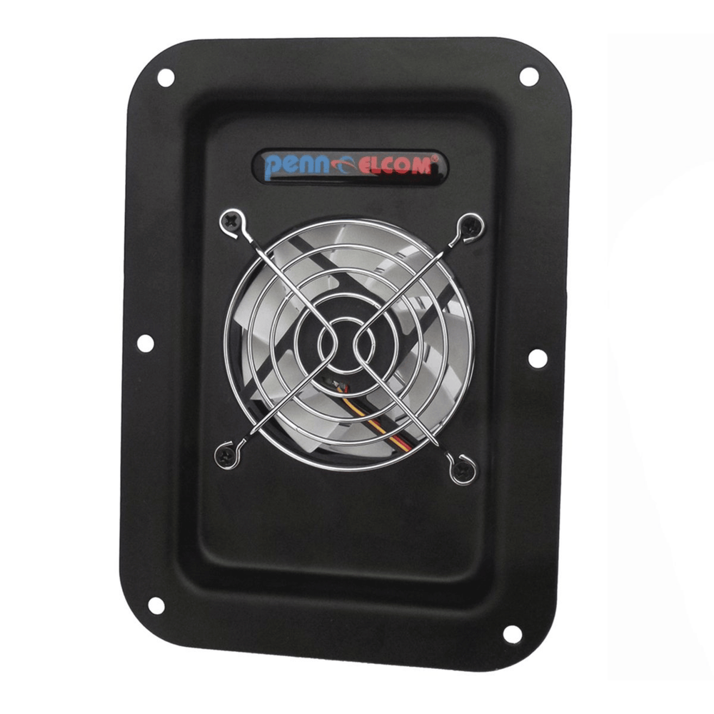 Penn Elcom FT80-Q-FC Quiet Exhaust Solution for Flight Case Racks
