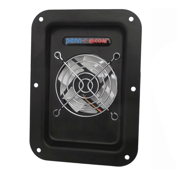 Penn Elcom FT80-Q-FC Quiet Exhaust Solution for Flight Case Racks