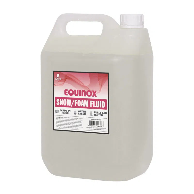 4 x Equinox 5Litres Snow Fluid