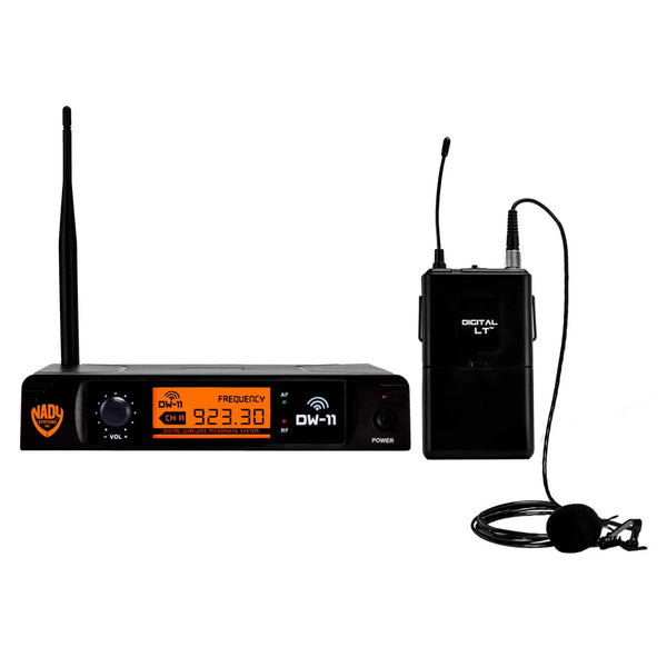 Nady DW - 11 LT - HM - EU2 Digital Wireless Lapel and Headset Microphone System