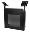 Equinox Black Event DJ Booth Table Stand