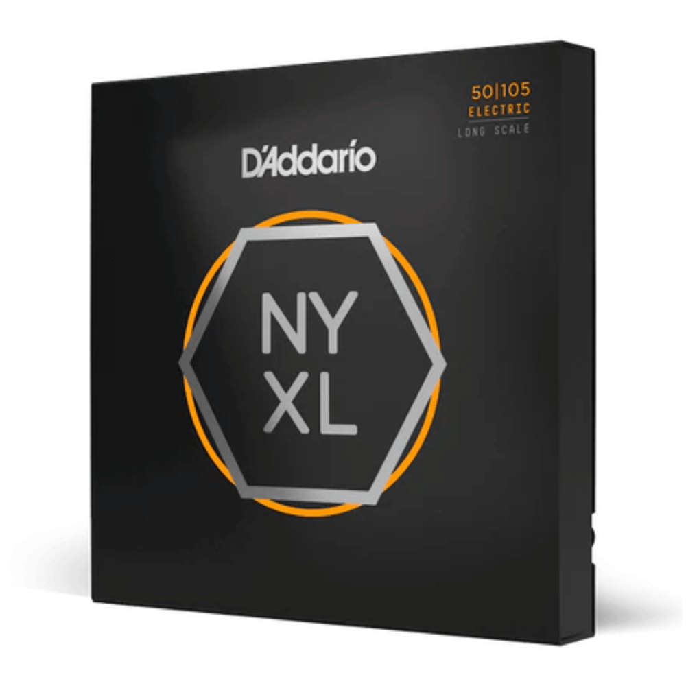 D'Addario NYXL50105 Bass Guitar Strings - Long Scale Medium 50-105