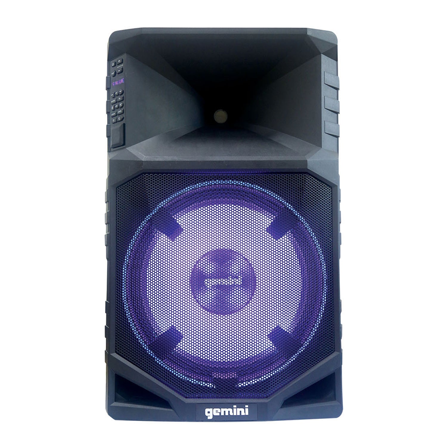 Gemini GSW-T1500PK 15" Battery Powered Bluetooth Speaker + Stand + Mic