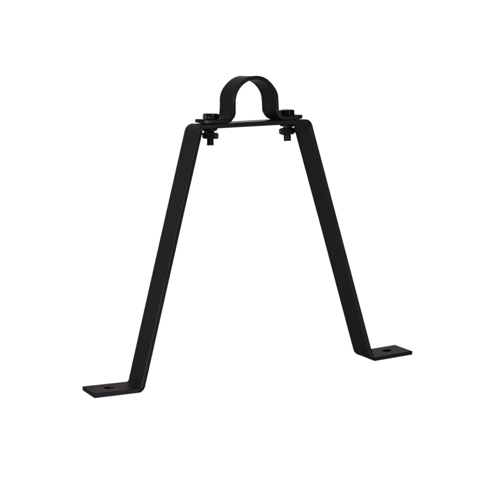 elumen8 300mm Black Pipe to Wall Brackets - DY Pro Audio