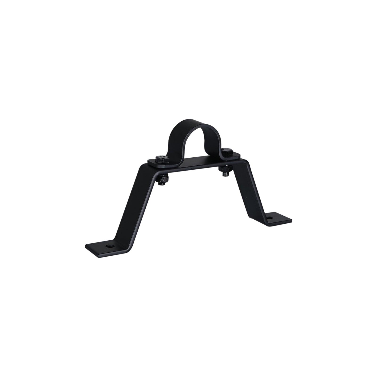 elumen8 Pipe To Wall Brackets 100mm Black - DY Pro Audio