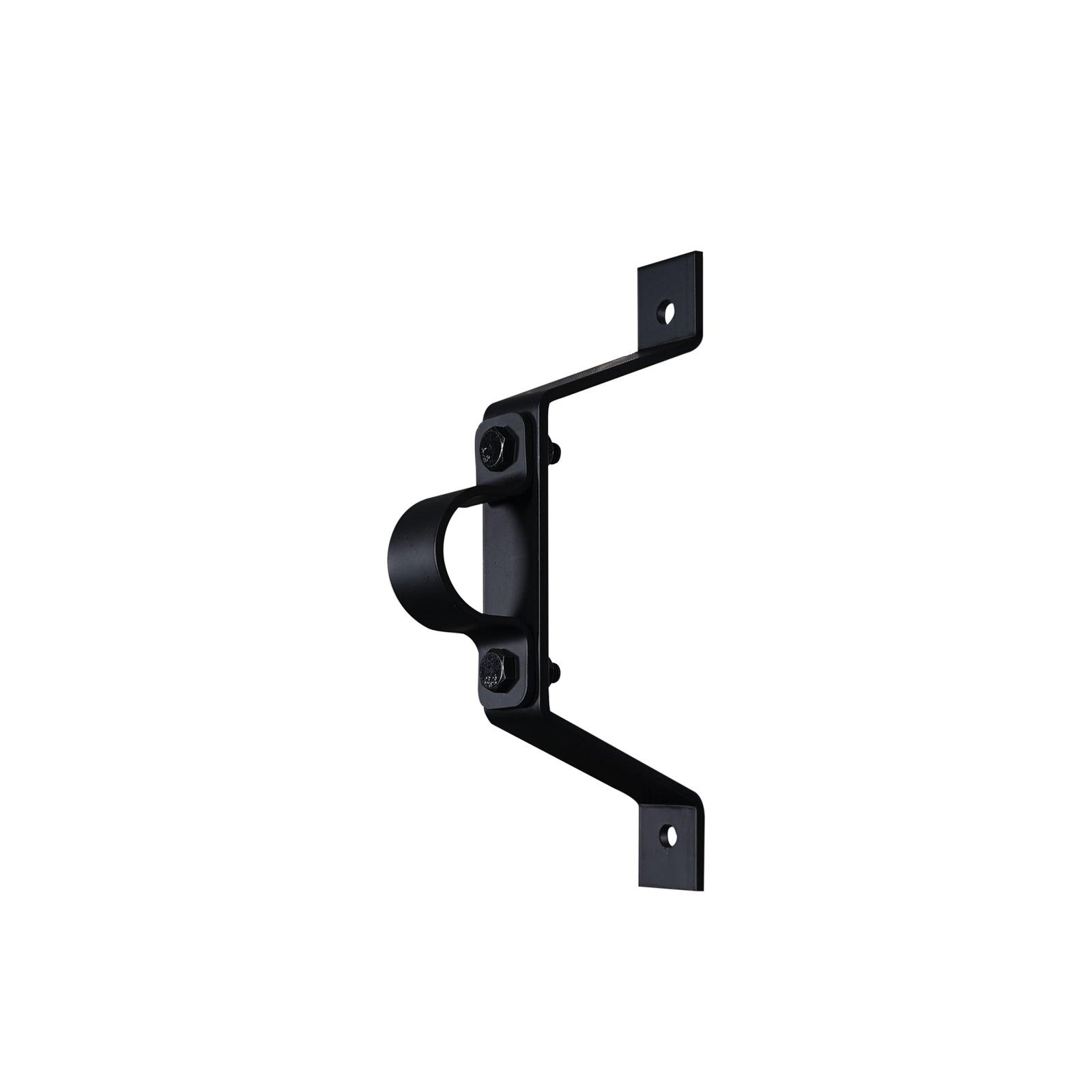 elumen8 Pipe To Wall Brackets 100mm Black - DY Pro Audio