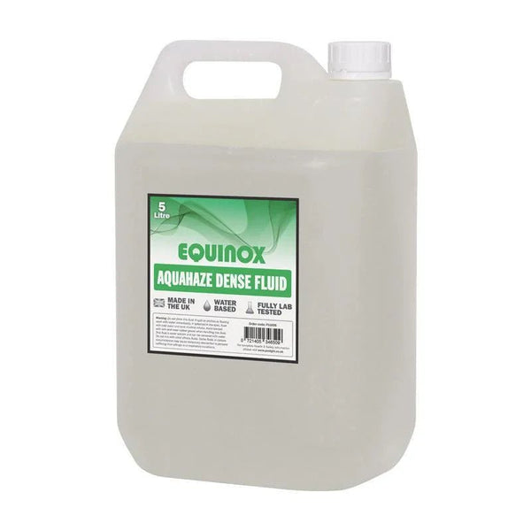 Equinox 5 Litres Haze Fluid Aquahaze High Density - DY Pro Audio