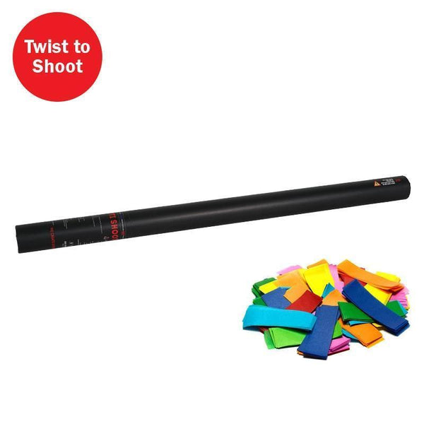 Equinox 80cm Multicoloured Handheld Confetti Cannon - DY Pro Audio