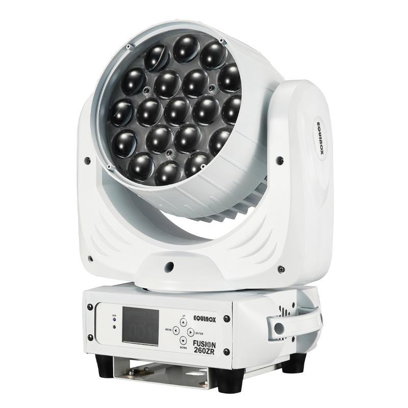 Equinox Fusion 260ZR Moving Head White with DMX Cable - DY Pro Audio