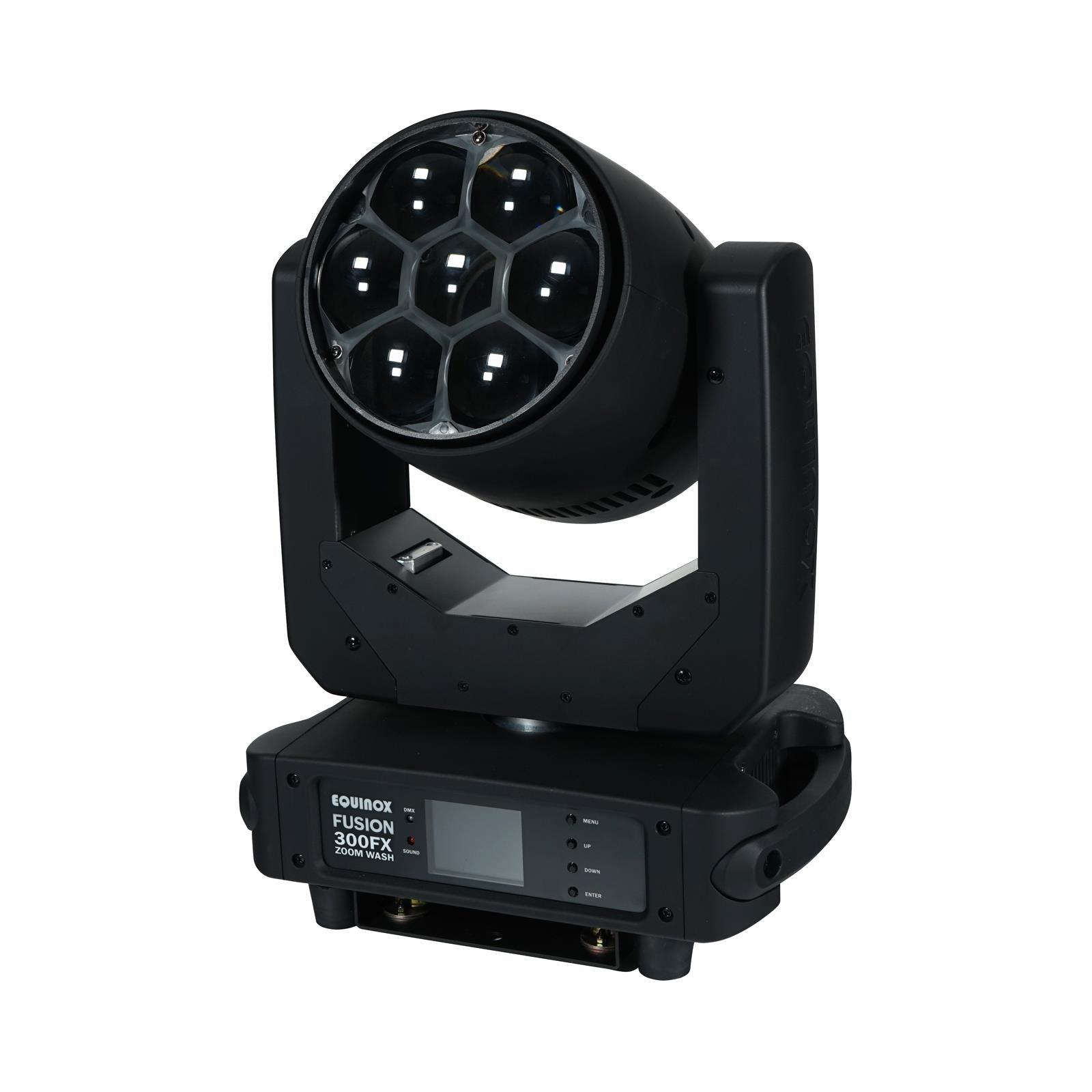 Equinox Fusion 300FX Zoom Wash Moving Head - DY Pro Audio