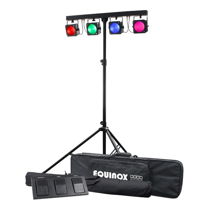 Equinox Gigabar MKII 4 x 30W RGB COB Bar System - DY Pro Audio