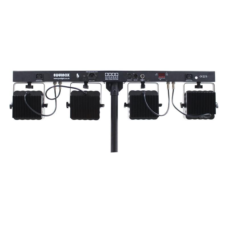 Equinox Gigabar MKII 4 x 30W RGB COB Bar System - DY Pro Audio