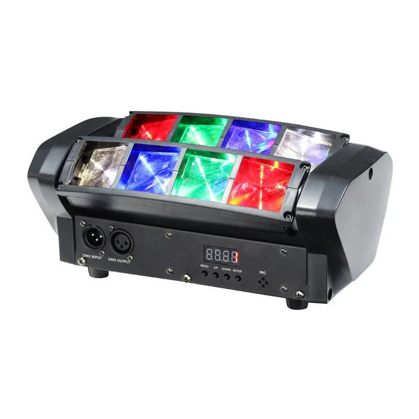 Equinox Onyx Beam MKII RGBW 8 x 3w Beam Effect Light - DY Pro Audio