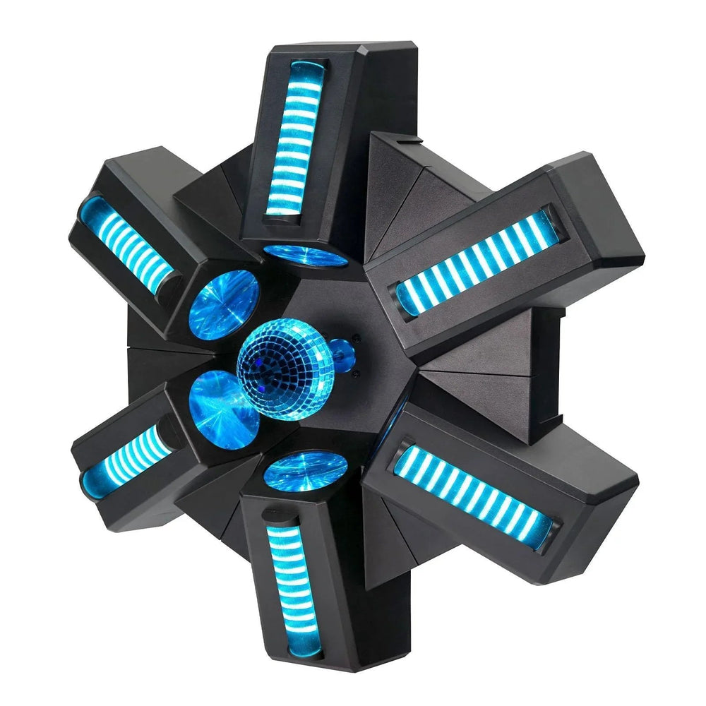 Equinox Radiance Centrepiece 6 x 40w RGBW LED Effect Light - DY Pro Audio
