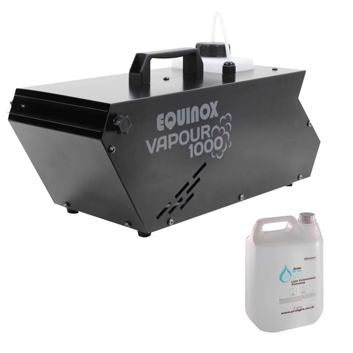 Equinox Vapour 1000 Haze Machine With 5L Haze Fluid - DY Pro Audio