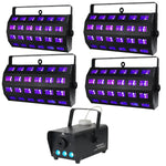 Equinox VS400 & UV Power Flood Light Halloween Bundle 2 - DY Pro Audio