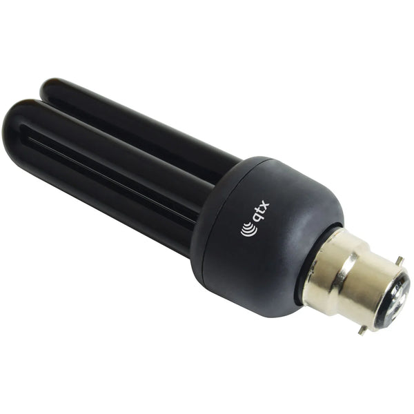 QTX Black Light UV Bulb Low Energy B22 20W