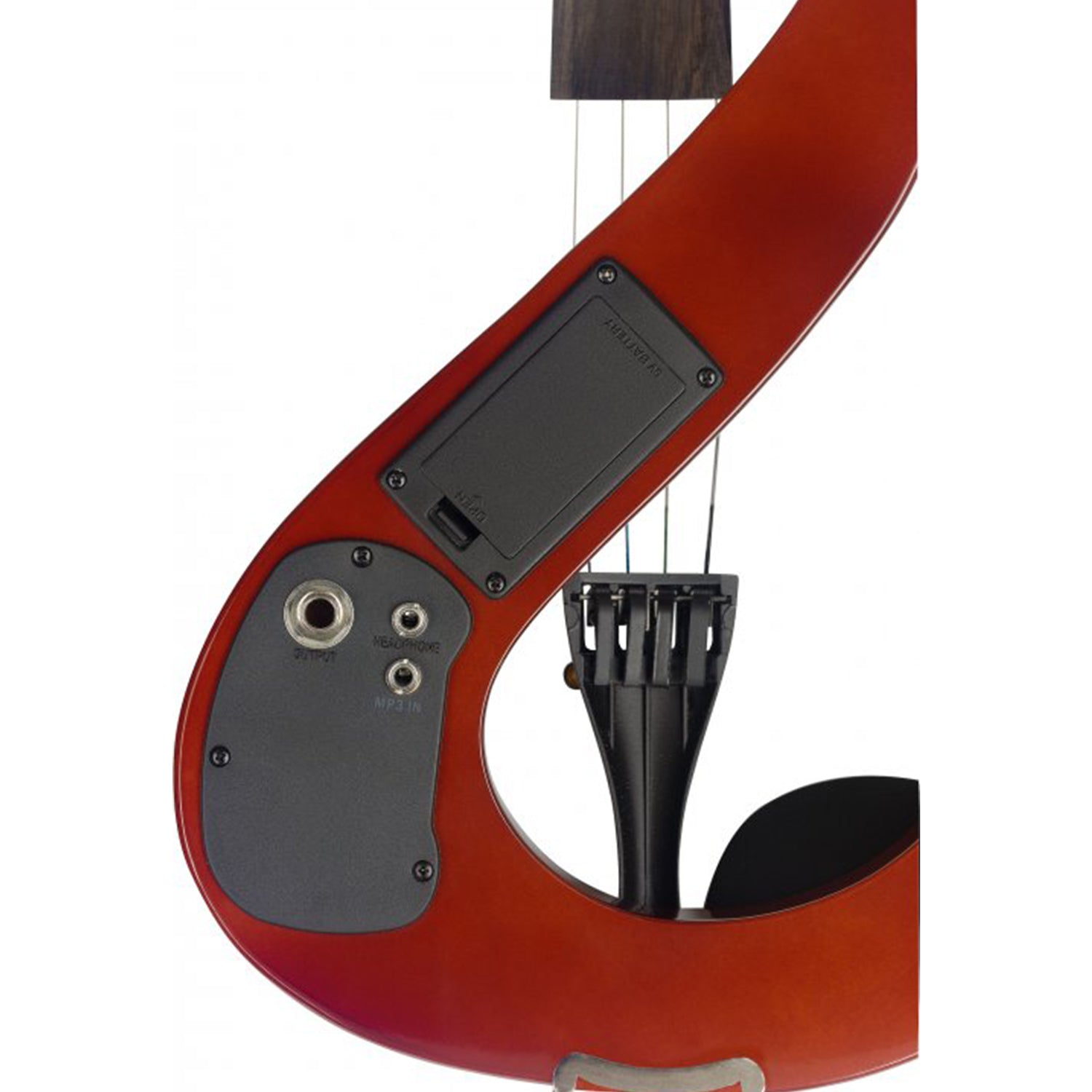 Stagg EVN 4/4 VBR Violinburst-Coloured 4/4 Electric Violin Set with Softcase and Headphones