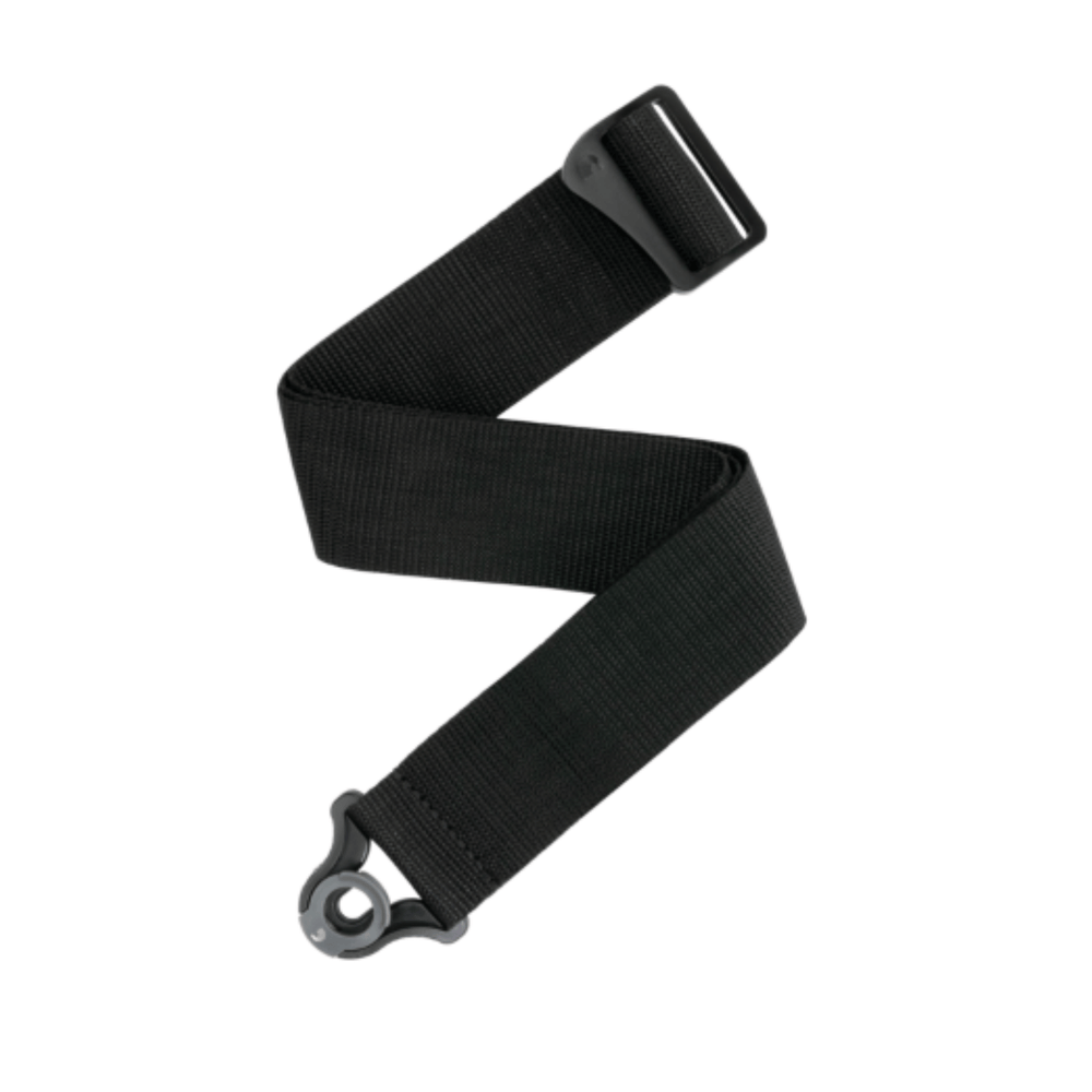 D'Addario PWSAL400 Black Auto Lock Polypro Guitar Strap