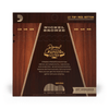D'Addario NB1256 Nickel Bronze Acoustic Guitar Strings,12-56
