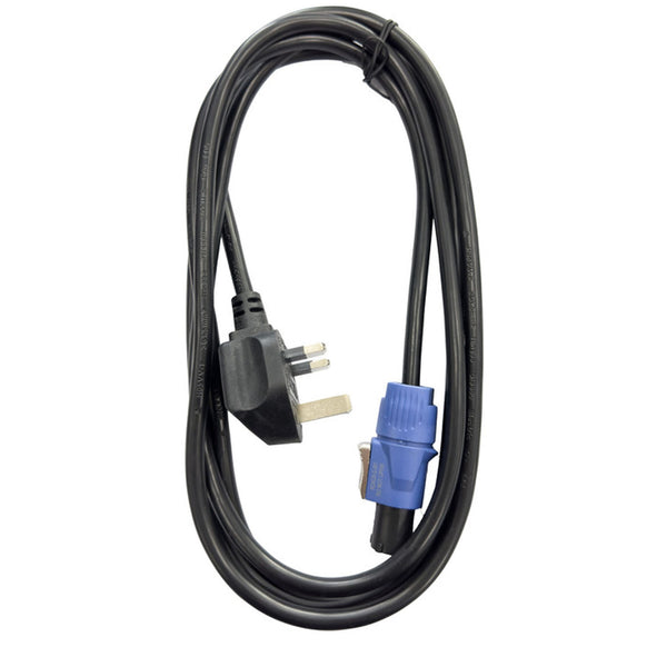 StageCore 5m Powercon Twist Lock to 13a UK Plug