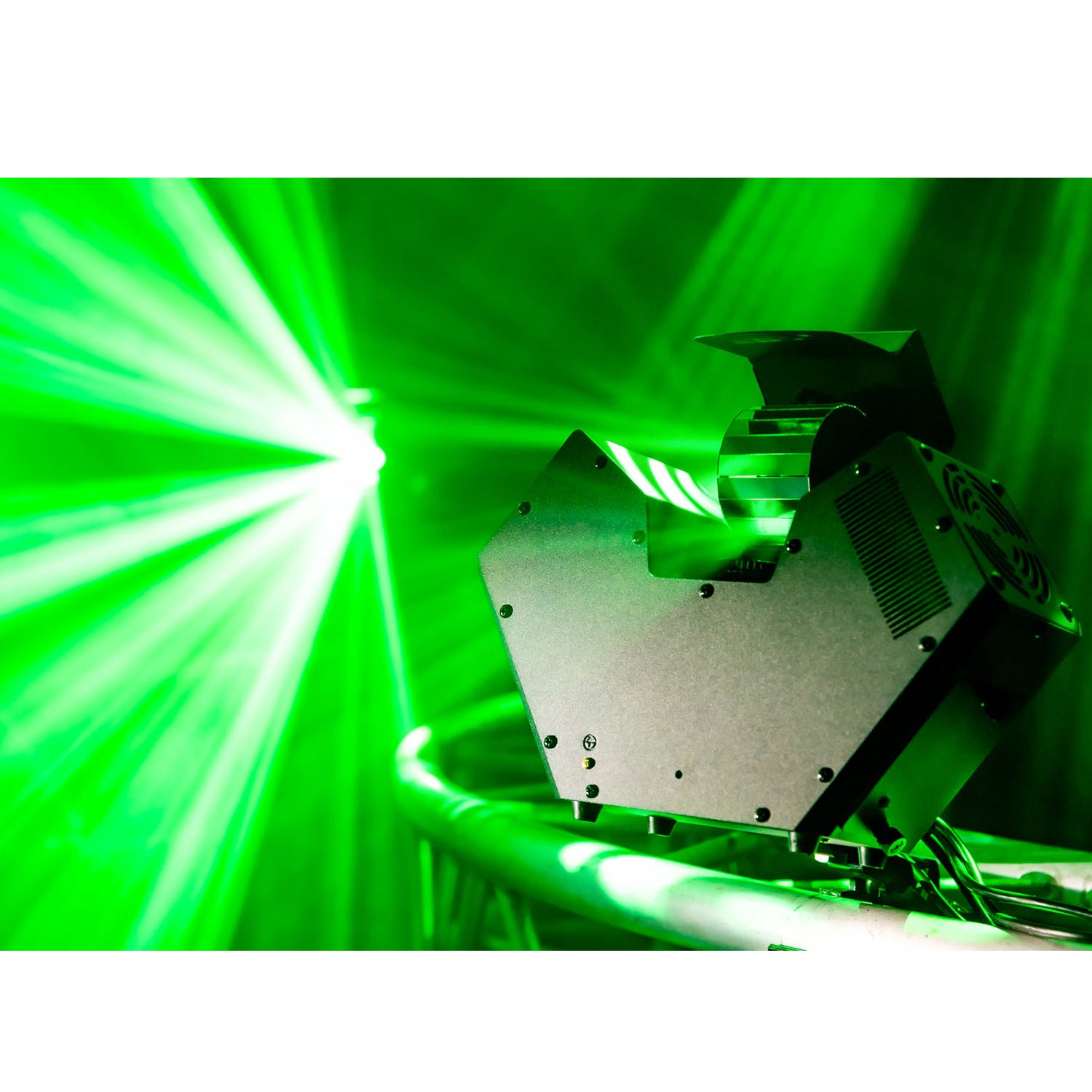 2 x Chauvet DJ Blazor 115w Barrel Effect Light with Square Base Stands