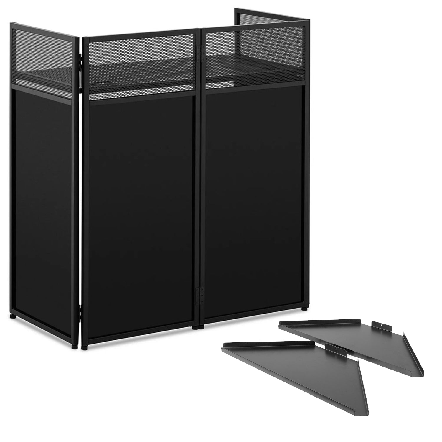 Ultimax DJCombiBooth DJ Combi Booth With Corner Shelfs & Carry Bags