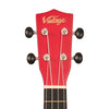 Vintage Soprano Ukulele Satin Red
