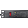 Penn Elcom PDU6-UK 6-Way UK Plug Horizontal Rack Mount PDU