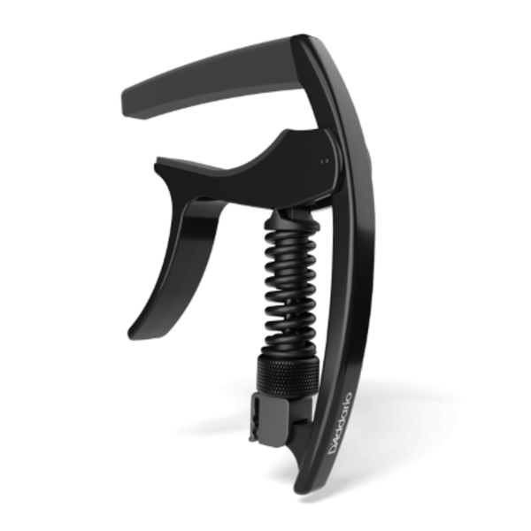 D'Addario PW-CP-09 Black Tri-Action Capo