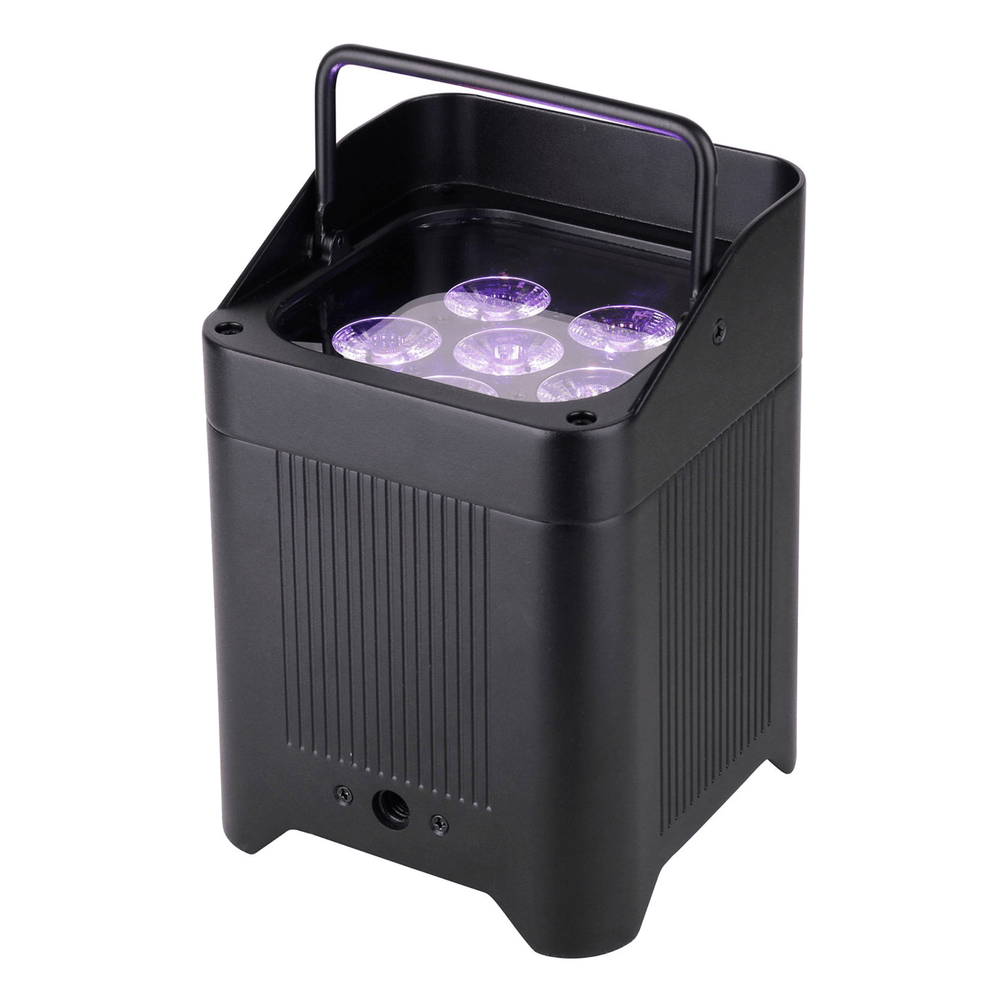 Citronic VIPAR 6x18W Smart Rechargeable RGBWA/UV PAR Uplighter