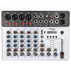 Citronic Q-Pad 8 compact audio mixer with USB connectivity and multi-channel controls
