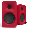 Kanto ORA Red 100w Powered Reference Desktop Speakers with Bluetooth