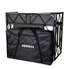 Equinox Truss Booth XL matt black large DJ booth with black acrylic panels