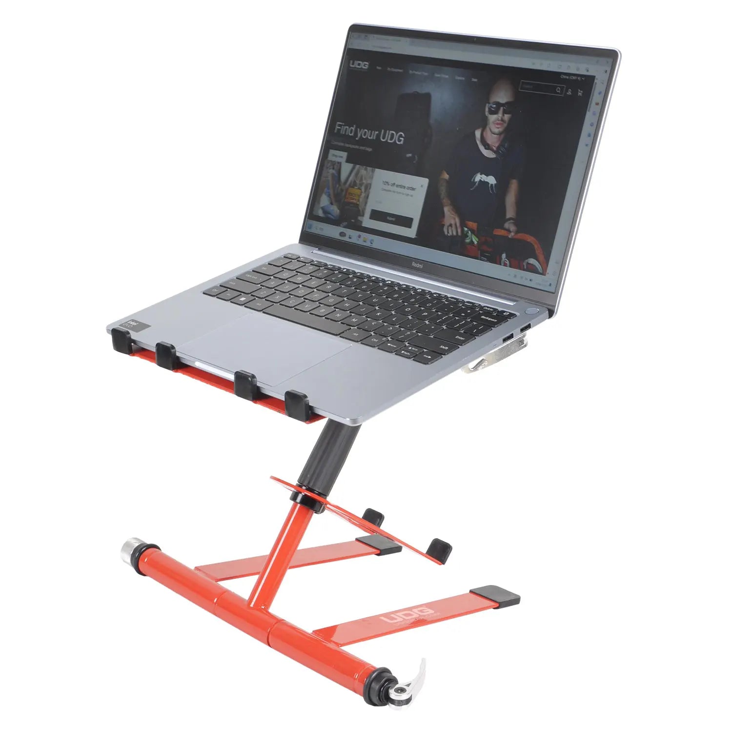 UDG Ultimate DIGI Adjustable Laptop Stand Red